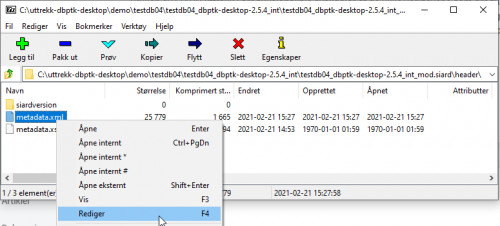 7zip rediger