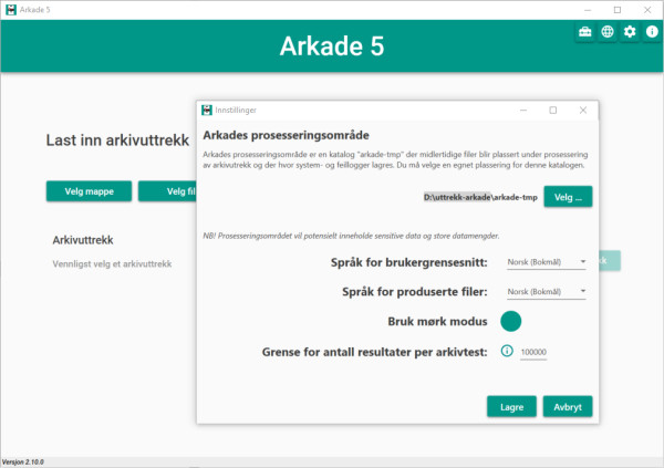 Arkade 5 setup